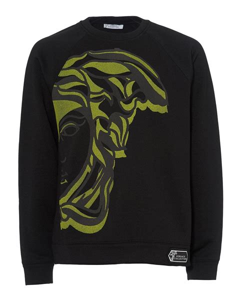 versace collection men's sweatshirt